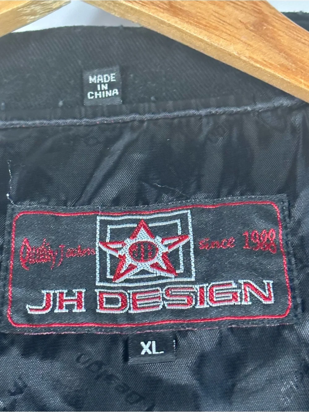 JH Design Vintage Honda Racing Embroidered Jacket Youth XL